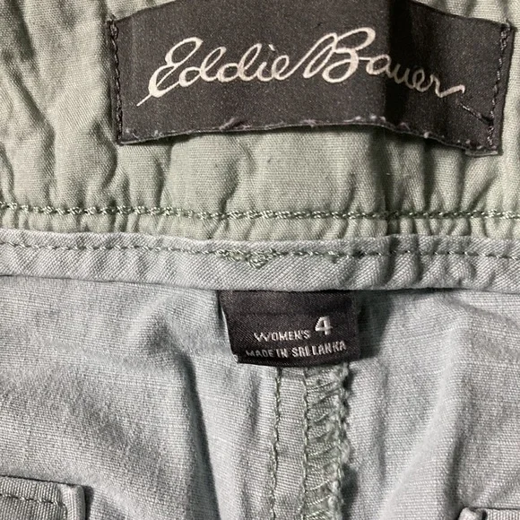 Eddie Bauer Slighly Curvy Cropped pants Capris - Picture 6 of 6